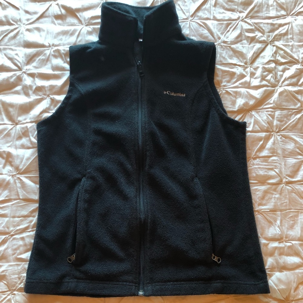 Black Columbia Women’s Fleece Vest (S)